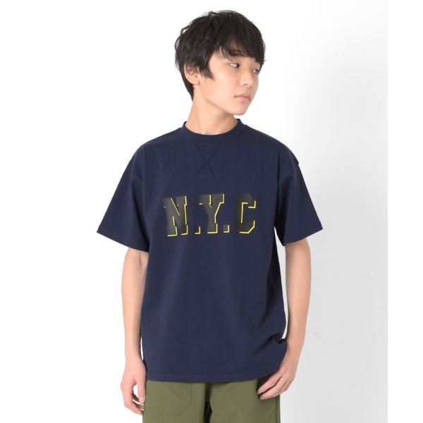 アソート立体NYCロゴ半袖Tシャツ