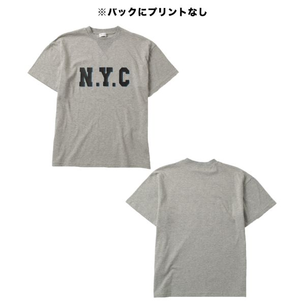 アソート立体NYCロゴ半袖Tシャツ