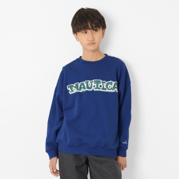 【NAUTICA】フロントグラフィティロゴトレーナー