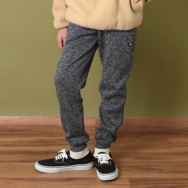 【あったか】ニットフリース・ジョガーパンツ