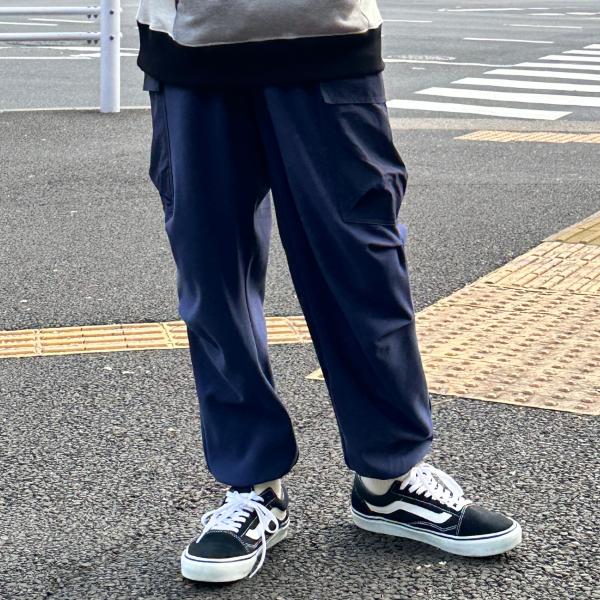 【あったか】マイクロフリース・カーゴパンツ