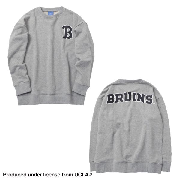 【UCLA】裏毛バックロゴプリントトレーナー