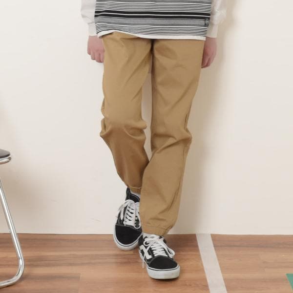 シャンブレーストレッチツイル・ジョガーパンツ