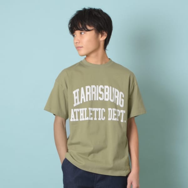 【プチプラ】アソートフロントカレッジロゴ半袖Tシャツ