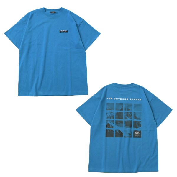 【Penfield】USAコットン・バックスクエアフォト半袖Tシャツ