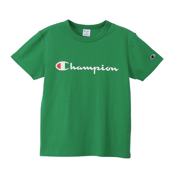 【Champion】ロゴプリント半袖Tシャツ