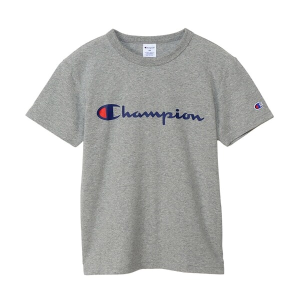【Champion】ロゴプリント半袖Tシャツ