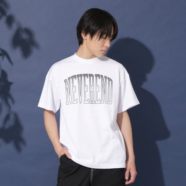 【防虫加工】フロントグラデーションカレッジロゴ半袖Tシャツ