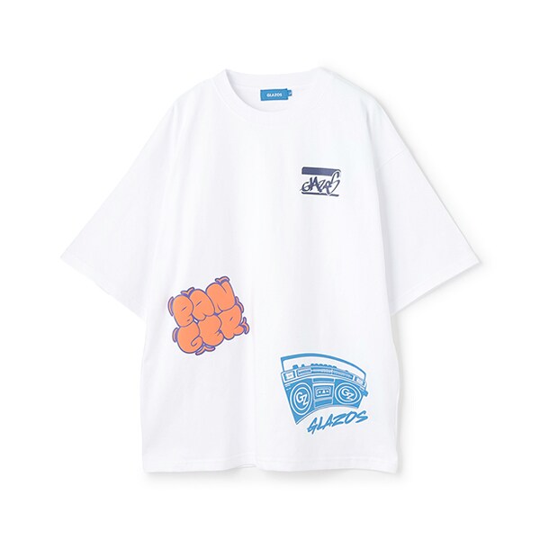 【ヘビーウェイト天竺】ランダムプリントTシャツ