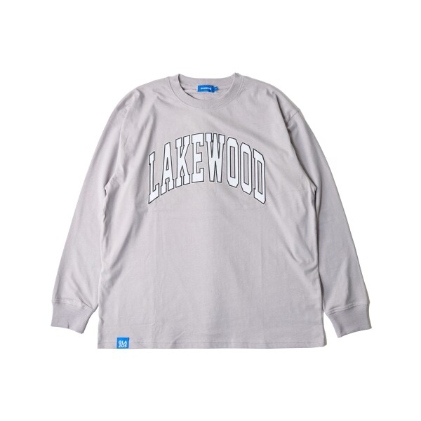 ビッグカレッジフロントプリント長袖Tシャツ