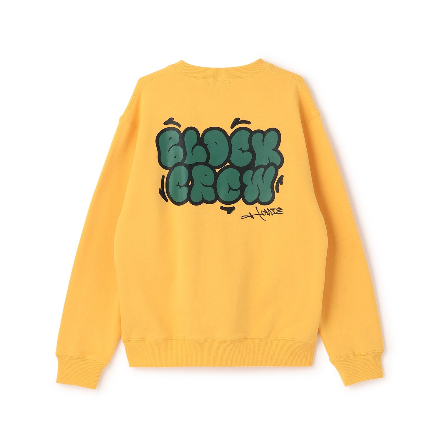 グラフィティ バックプリントロゴ 裏毛トレーナー