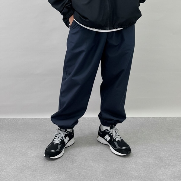 ナイロン起毛裏地つきジョガーパンツ