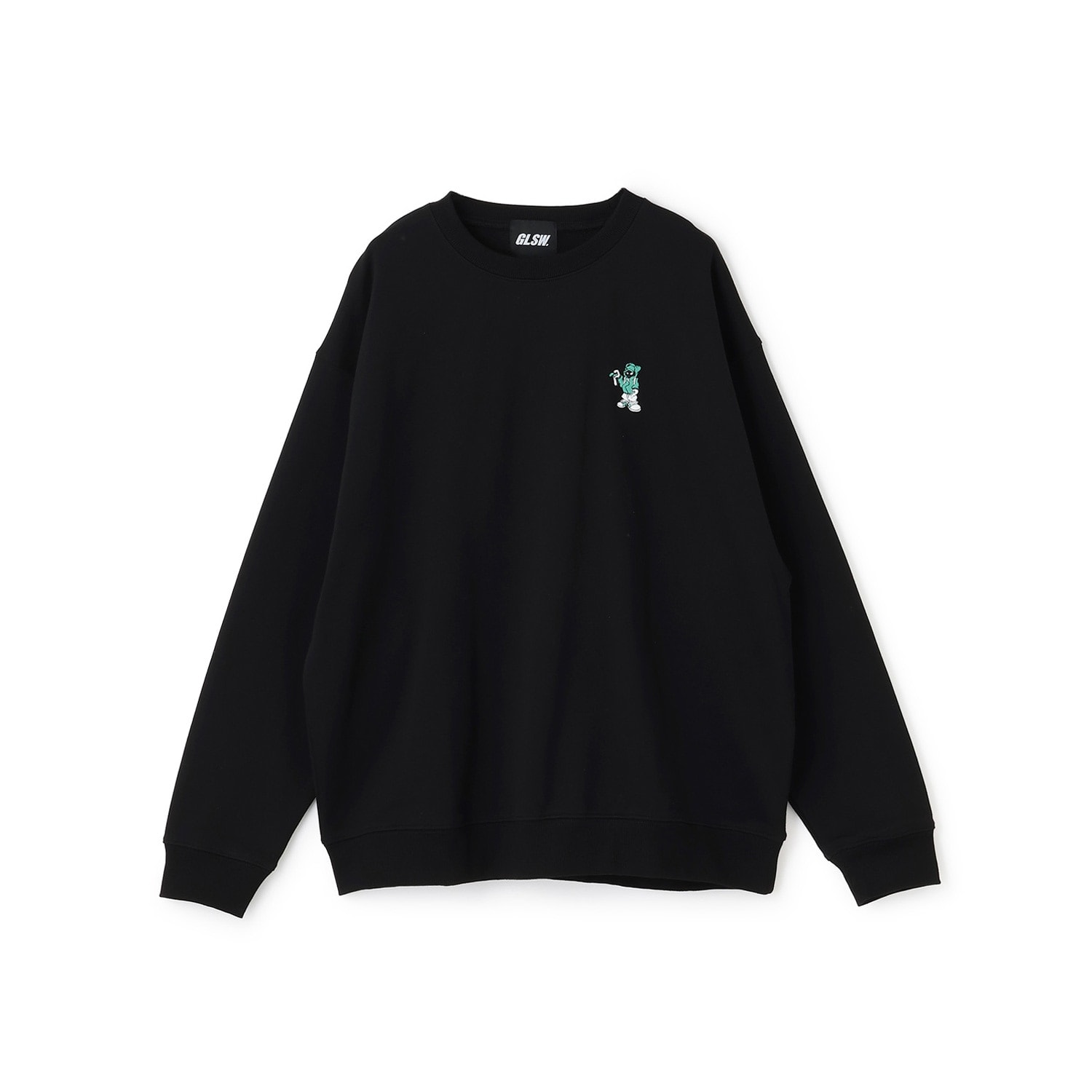 【GLSW.】ヘビーウエイト裏毛・アソートワンポイント刺しゅうトレーナー