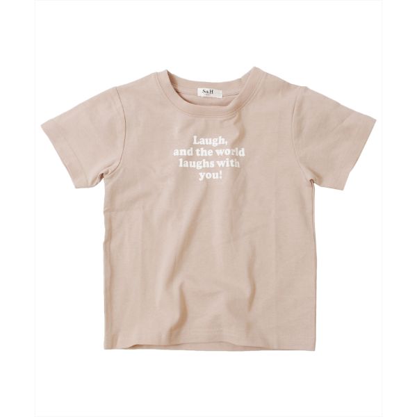 天竺・プリント半袖Tシャツ