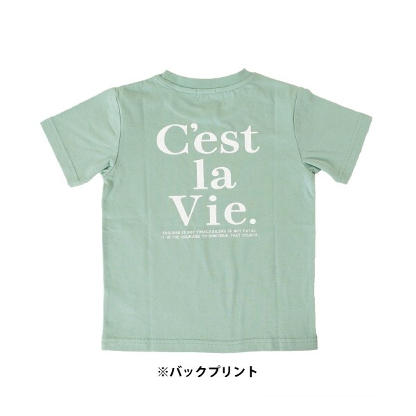 天竺・プリント半袖Tシャツ