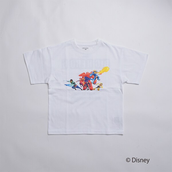 【SKIT0LY】【DISNEY】BAYMAX_BIG HERO ６半袖Tシャツ
