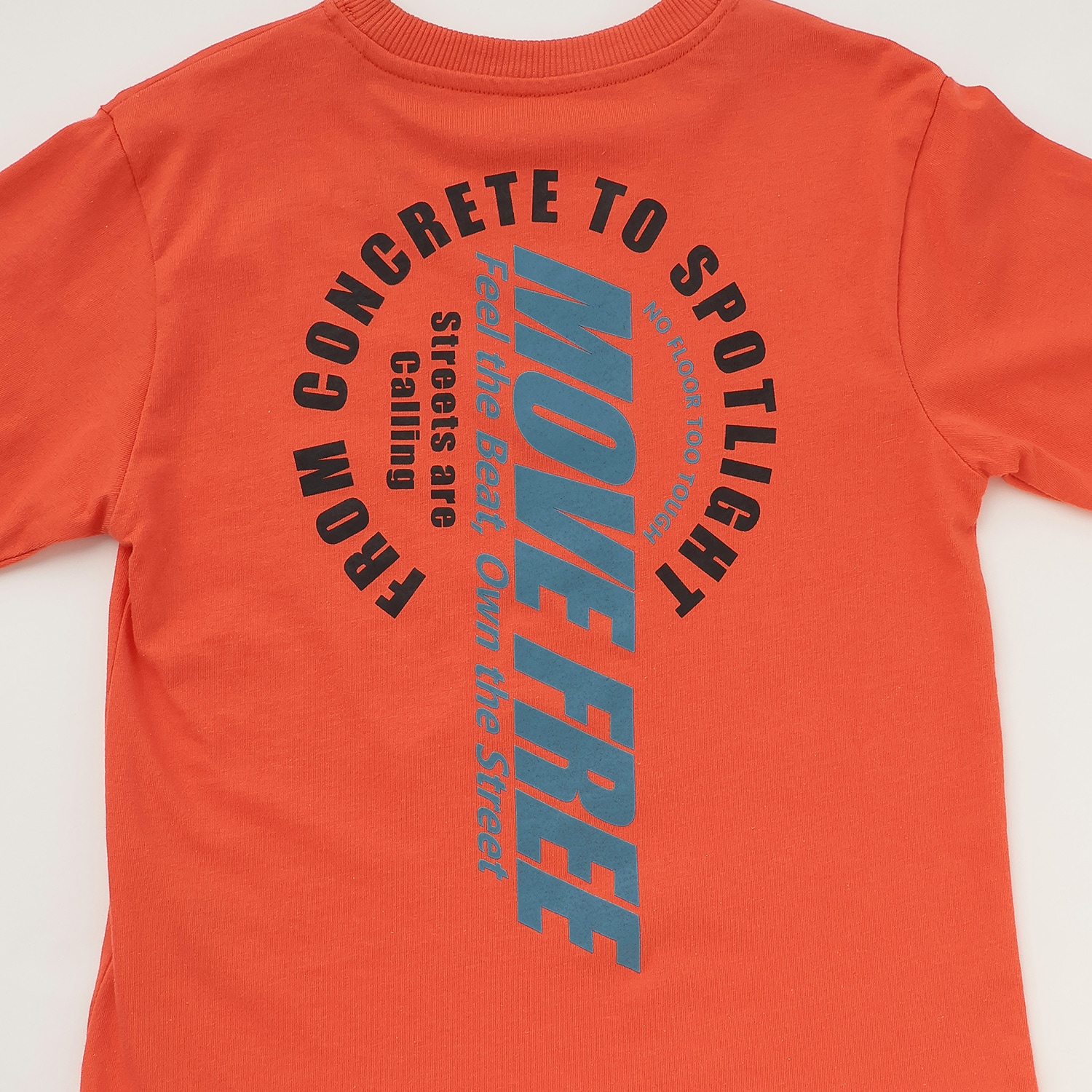 【プチプラ】バックサークルロゴ長袖Tシャツ_SK