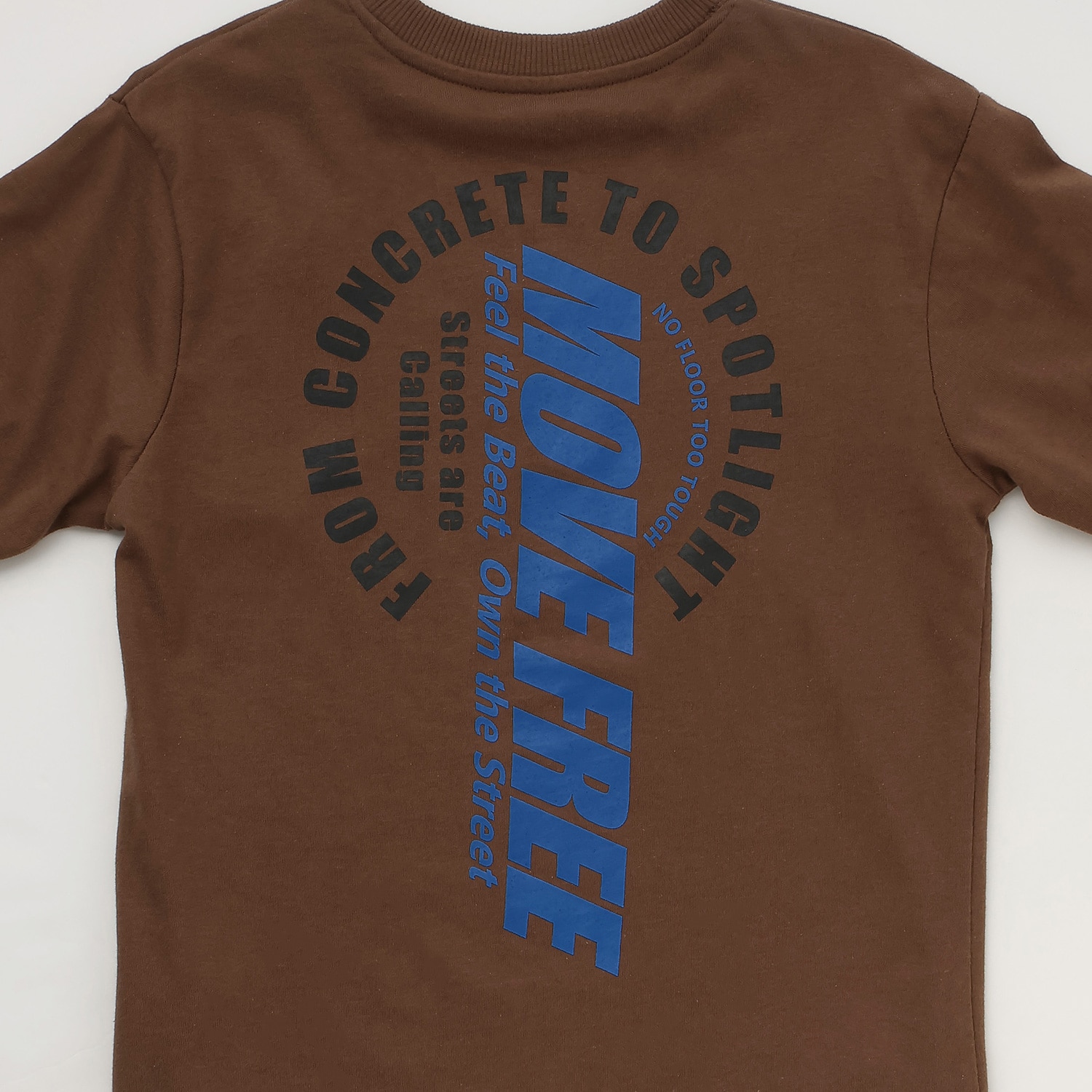 【プチプラ】バックサークルロゴ長袖Tシャツ_SK