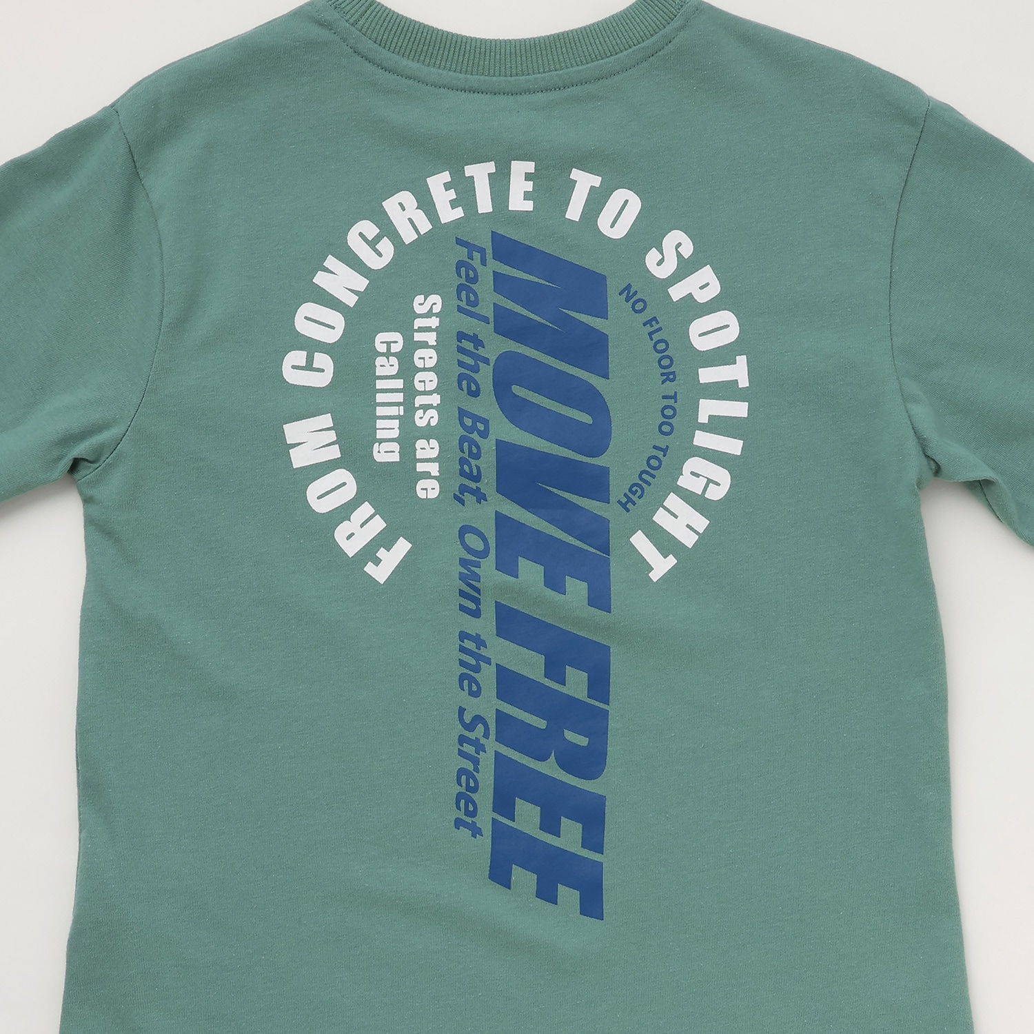 【プチプラ】バックサークルロゴ長袖Tシャツ_SK