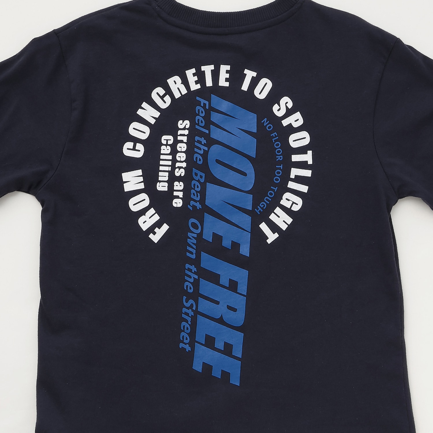 【プチプラ】バックサークルロゴ長袖Tシャツ_SK