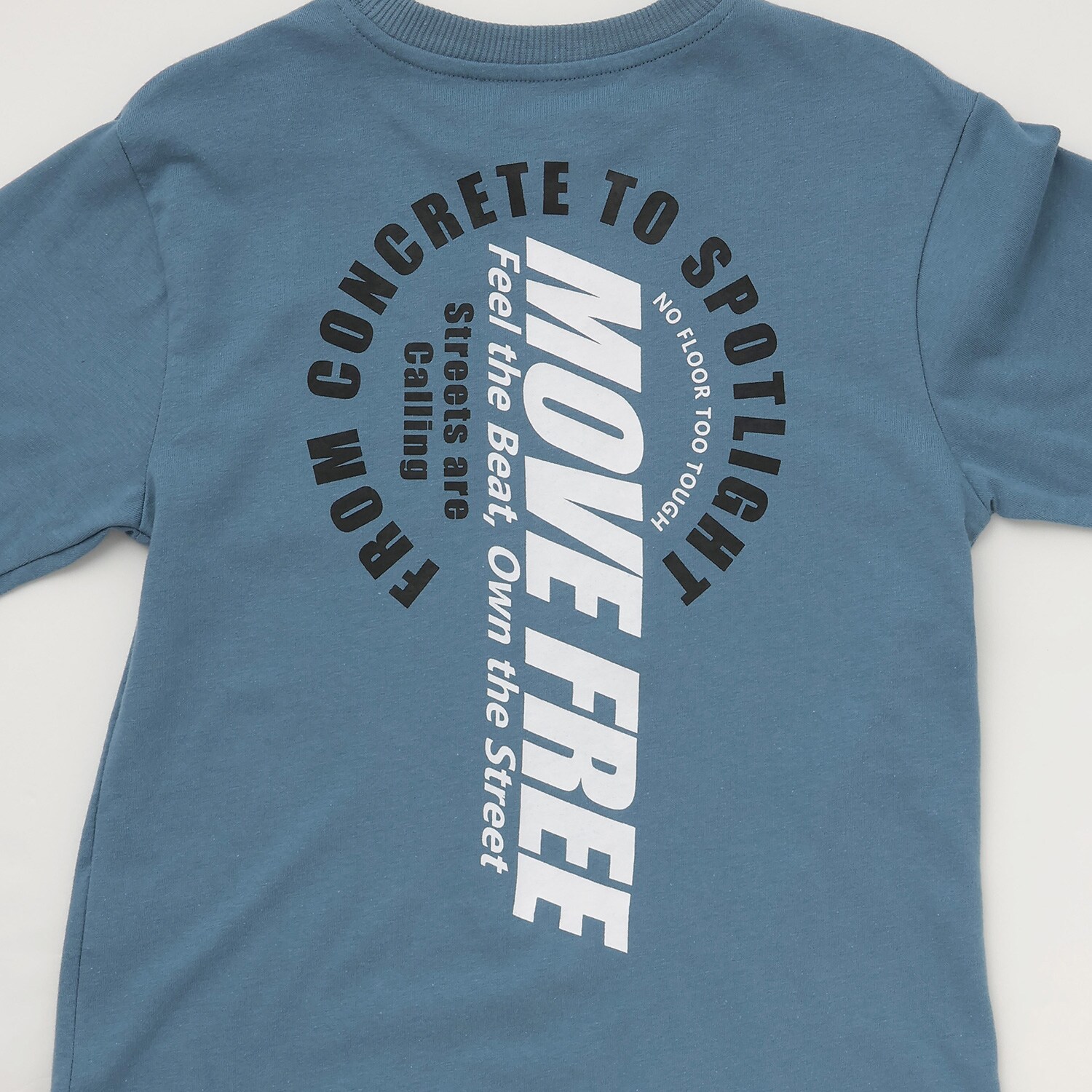 【プチプラ】バックサークルロゴ長袖Tシャツ_SK