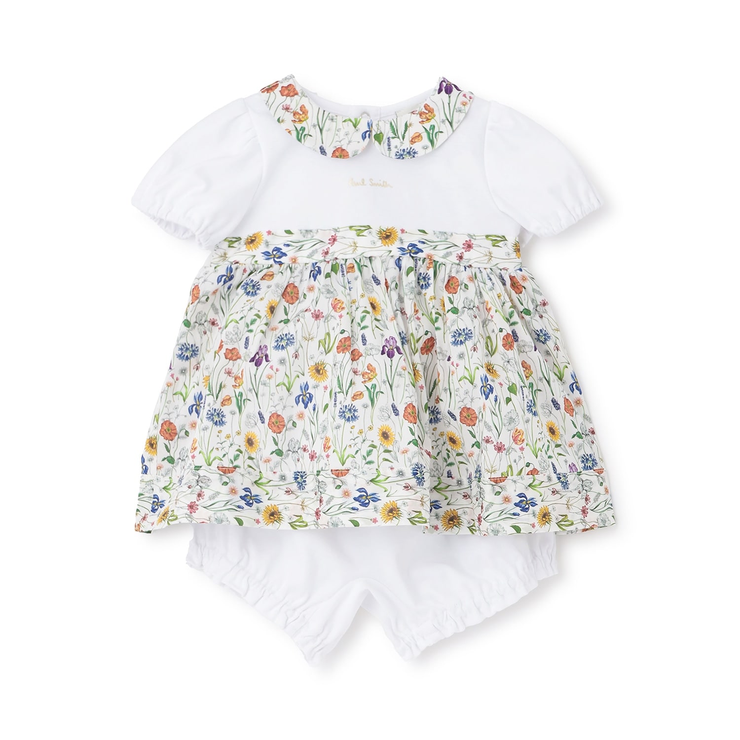 リバティフローラルチュニックブルマセット