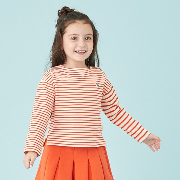 コンビボーダー長袖Tシャツ