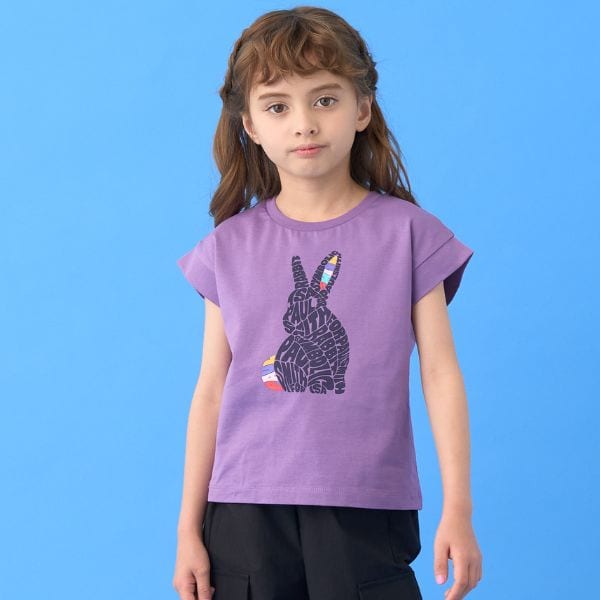 ラビット2WAY半袖Tシャツ