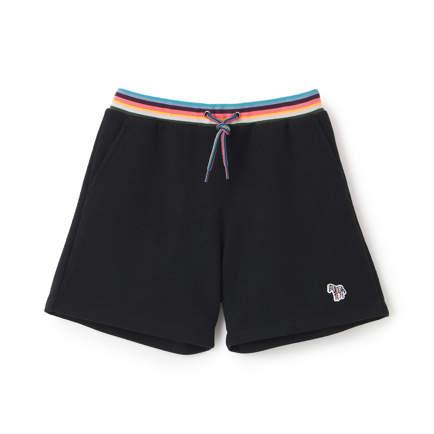 アーティストストライプリブショートパンツ