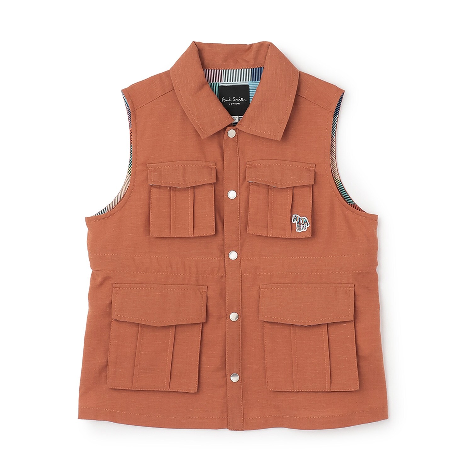 ノースリーブサファリシャツ