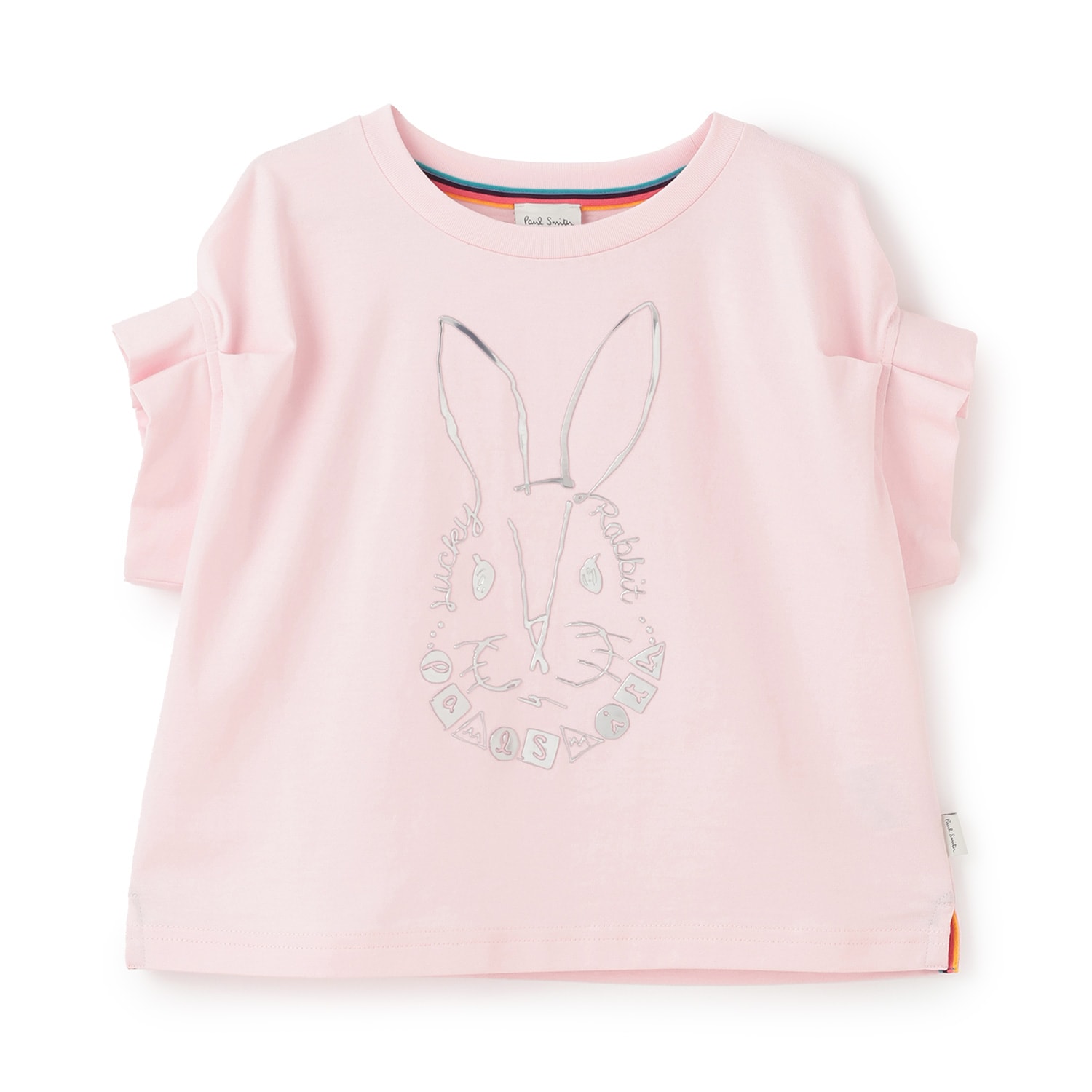 メタルラビットプリントTシャツ