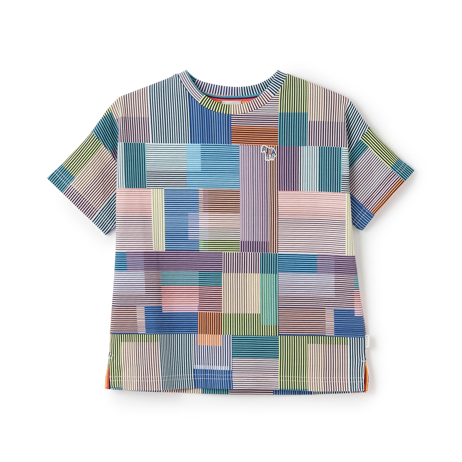 ランダムチェック半袖Tシャツ