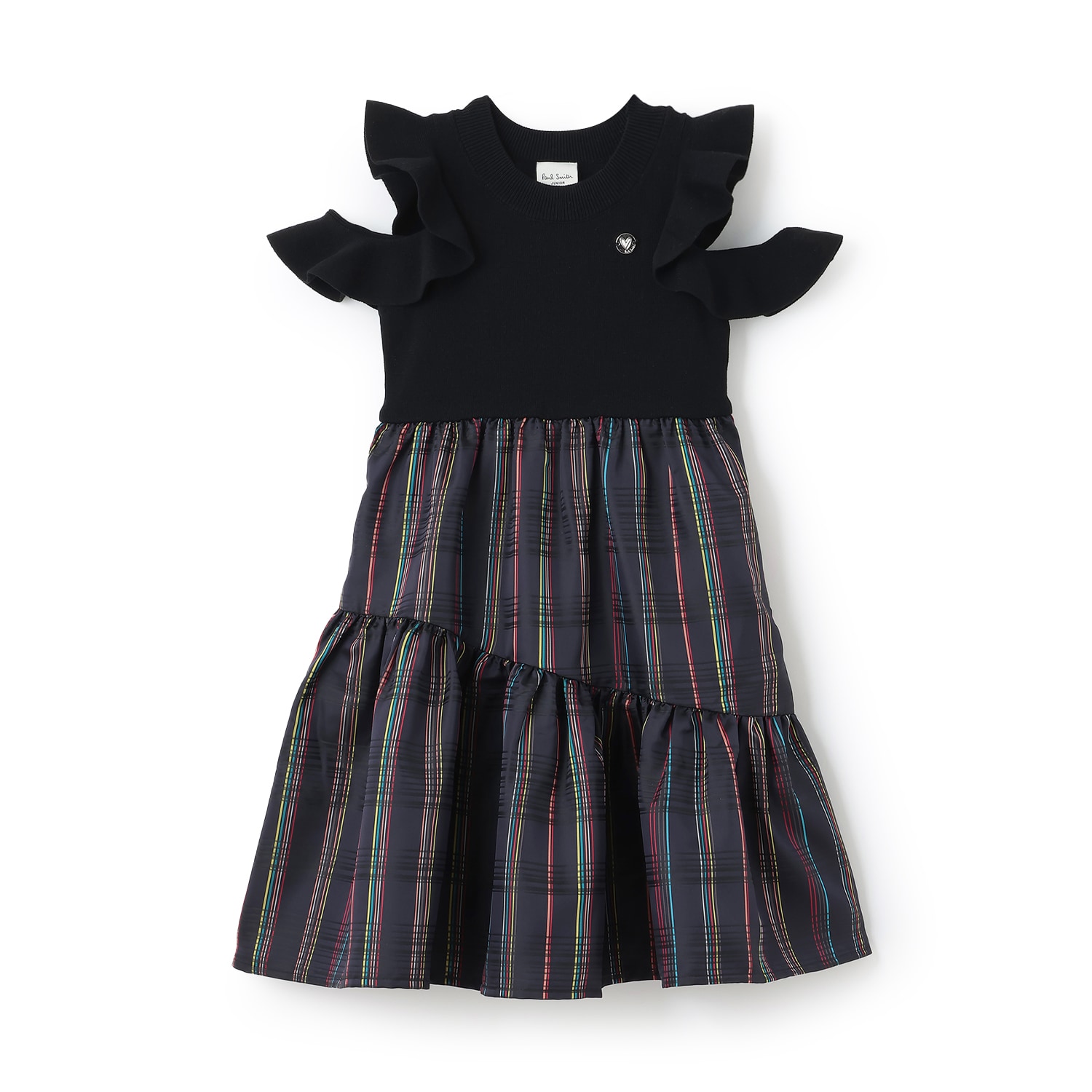 ニットドッキングワンピース