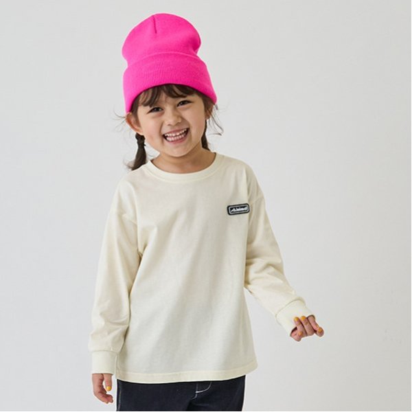 【防汚加工】シリコンワッペン長袖Ｔシャツ