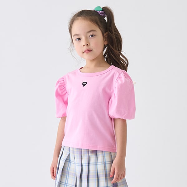 【防汚加工】パフスリーブTシャツ
