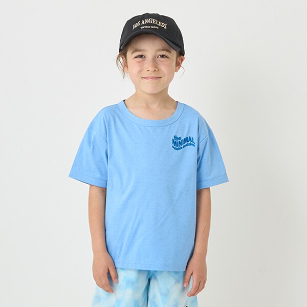 接触冷感】SURFアソートTシャツ(90cm オレンジ): キッズ