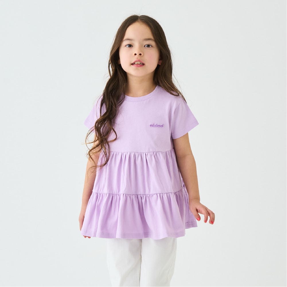 未使用　　PINKHOUSE フリルデザイン ティアード チュニック　M 未使用 PINKHOUSE フリルデザイン ティアード チュニック M