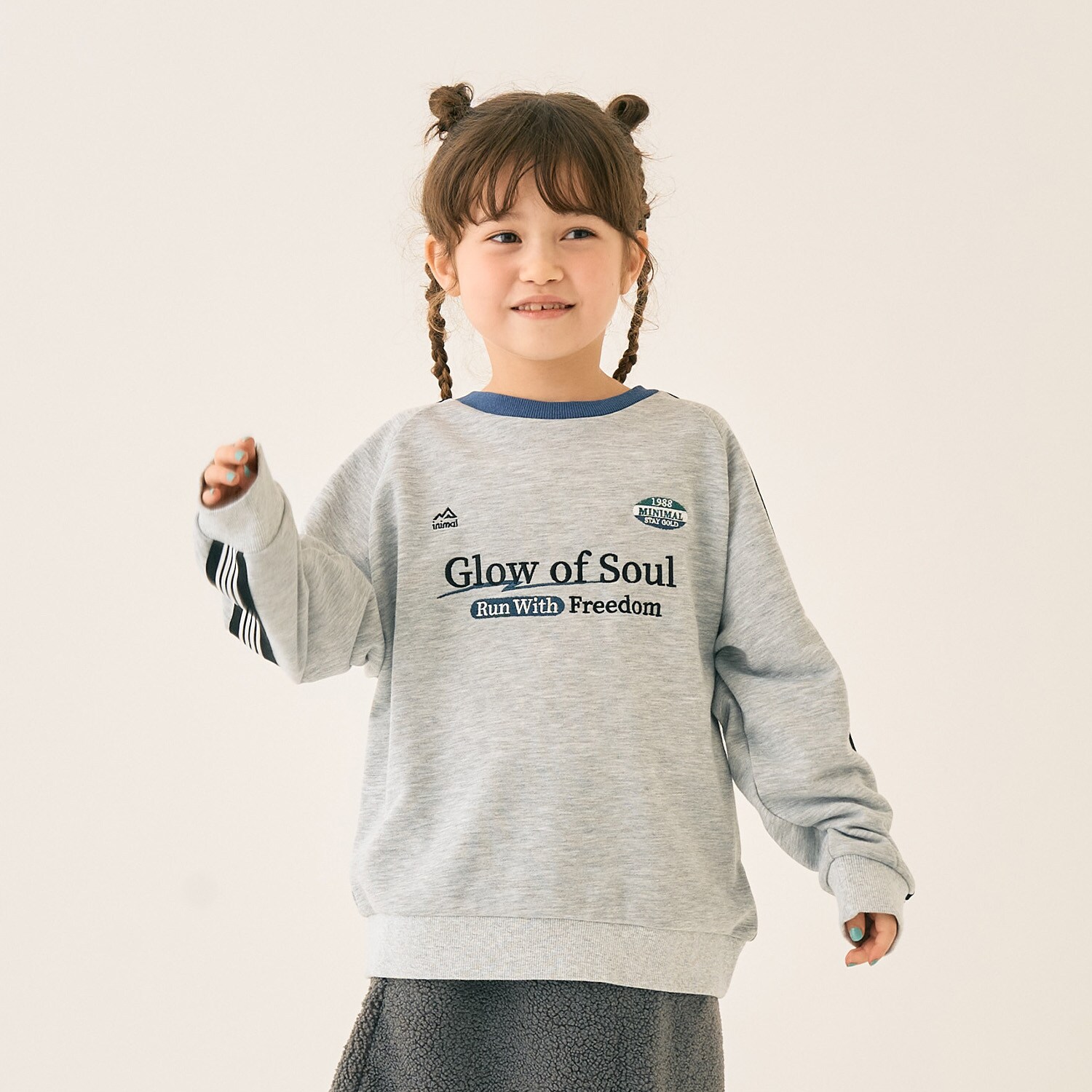 袖ラインスウェット