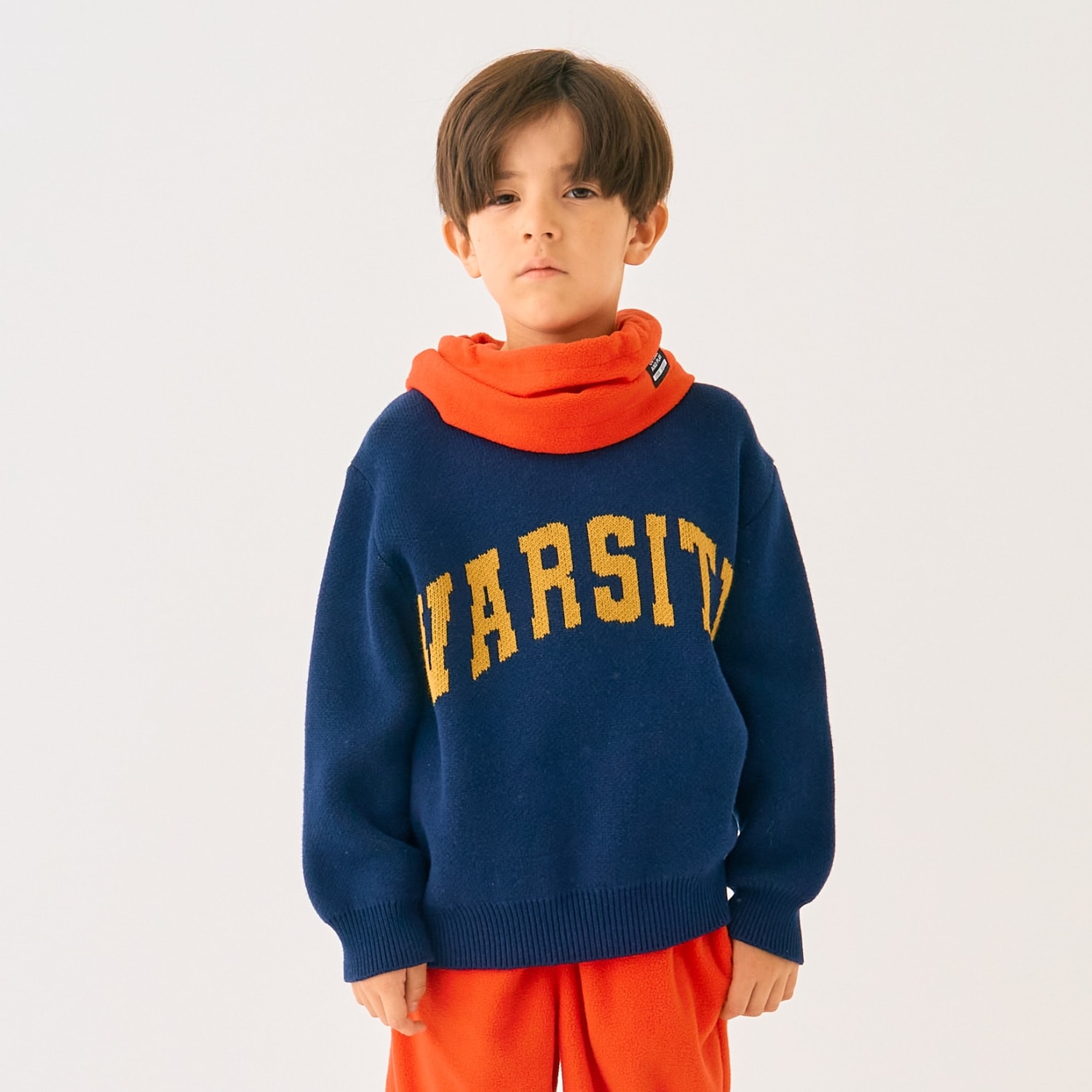 【マシンウォッシャブル】ロゴニット