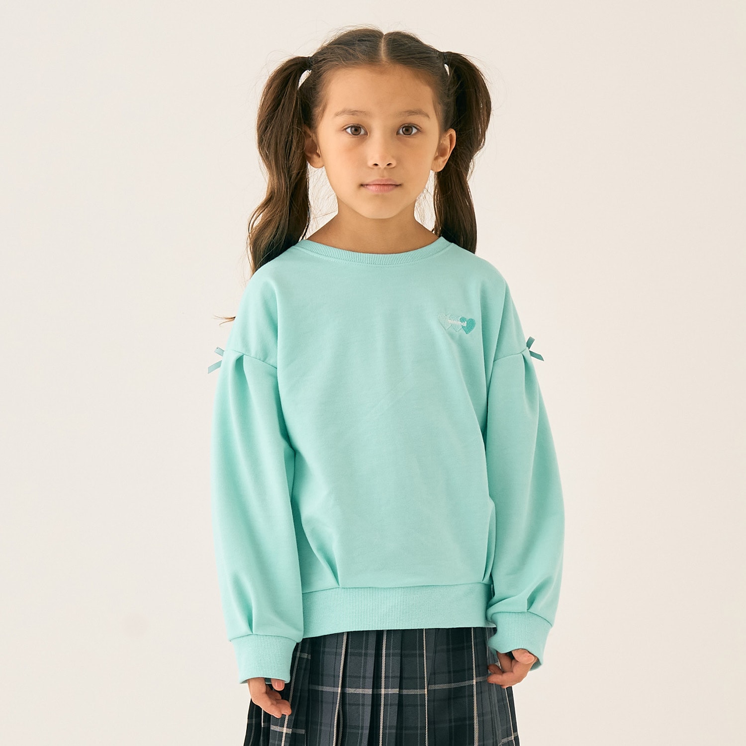 裏毛バックプリントプルオーバー