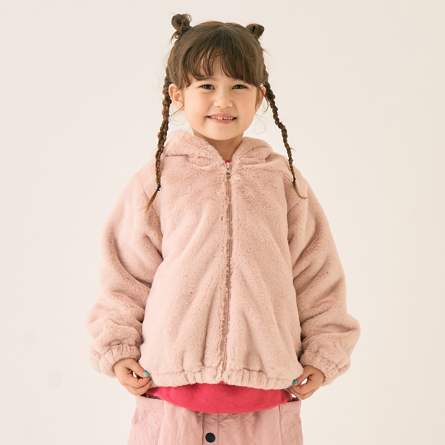 フェイクファーブルゾン