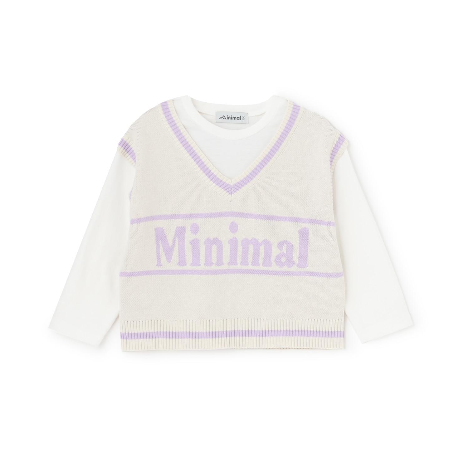 【アラエル】ベストレイヤードTシャツ