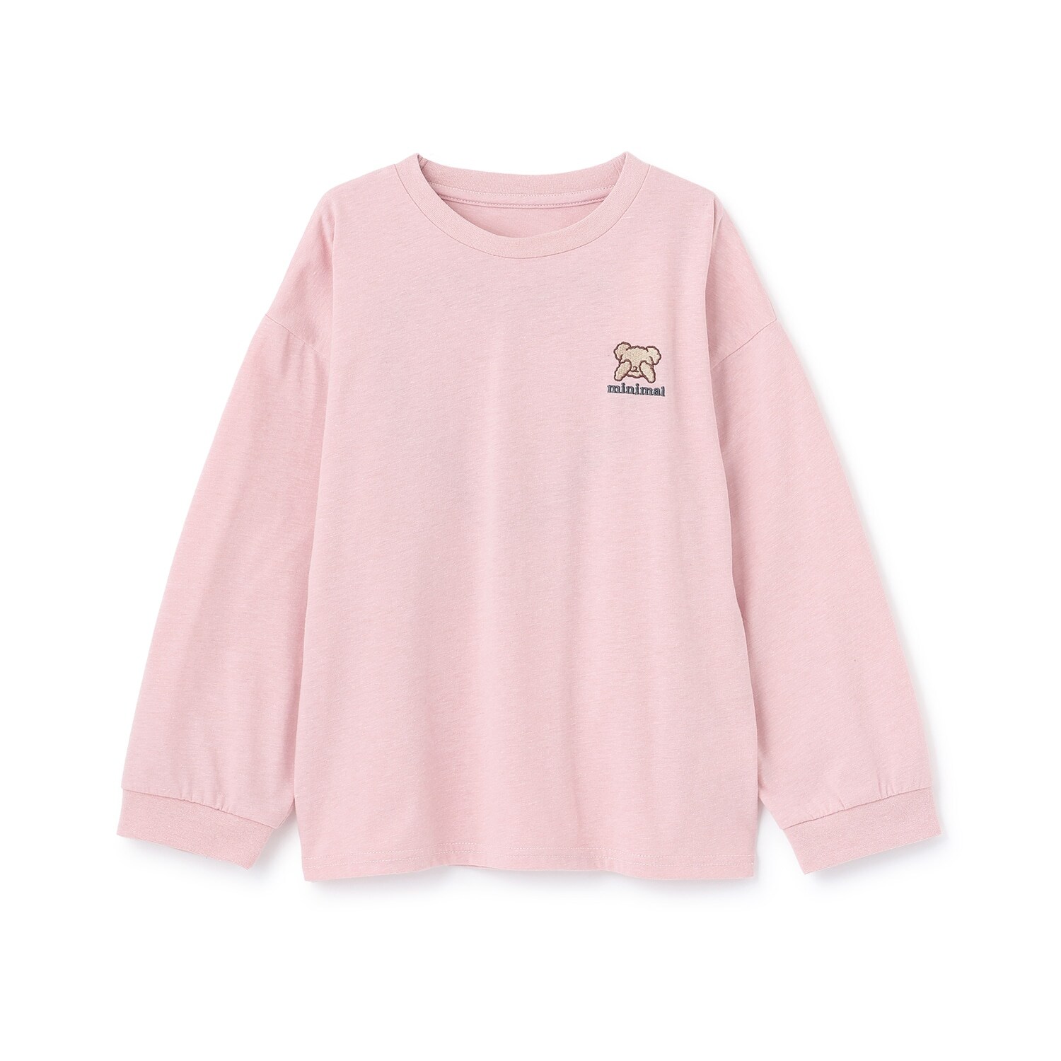 バックイラスト長袖Tシャツ