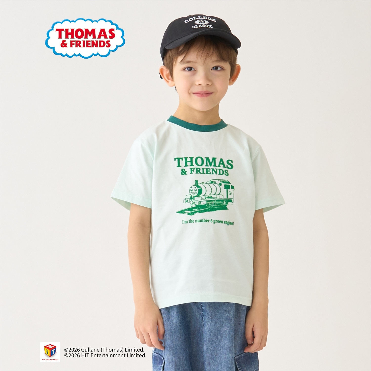 【3月13日発売予定】【きかんしゃトーマス】アソートプリント半袖Tシャツ