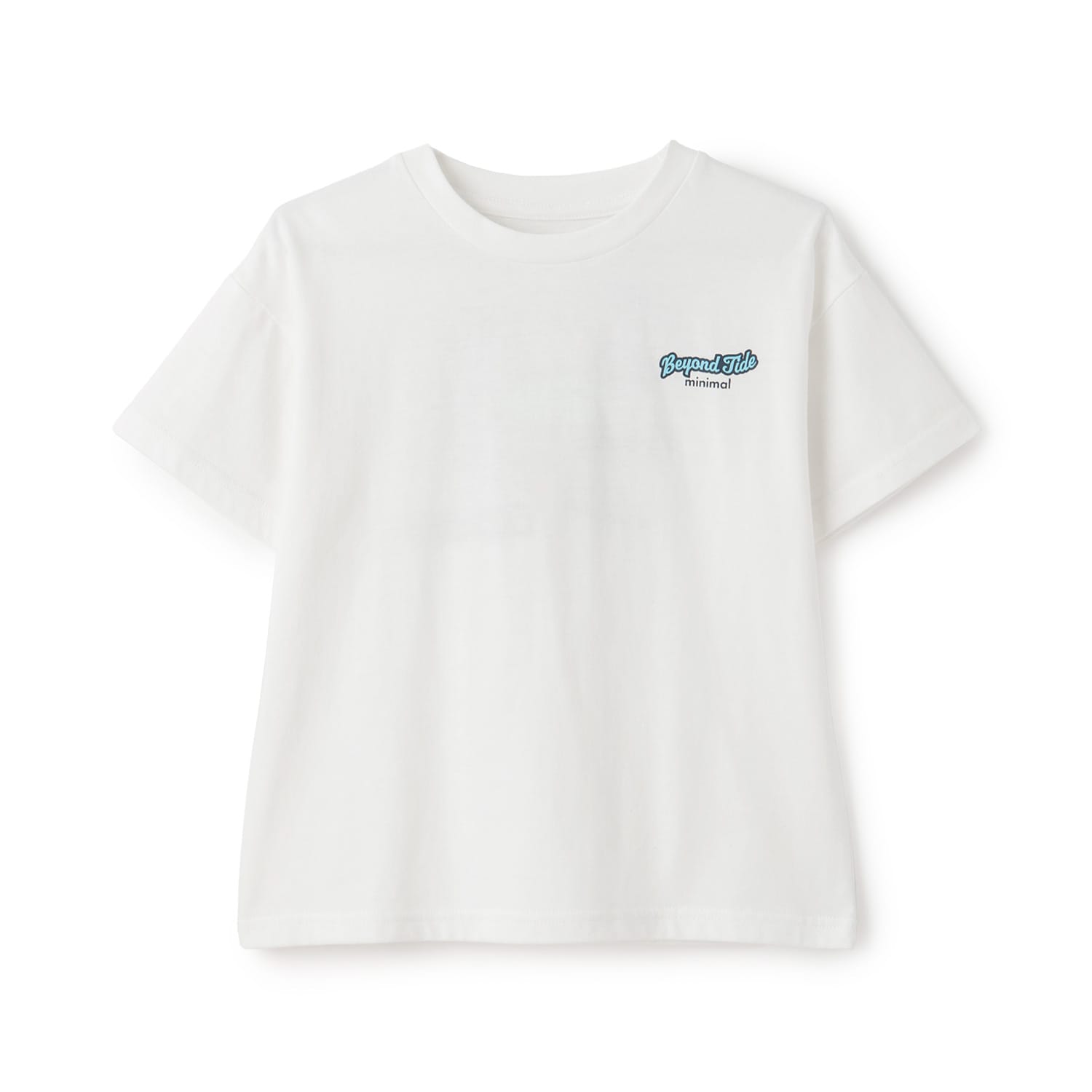 バックワッペンルーズ半袖Tシャツ