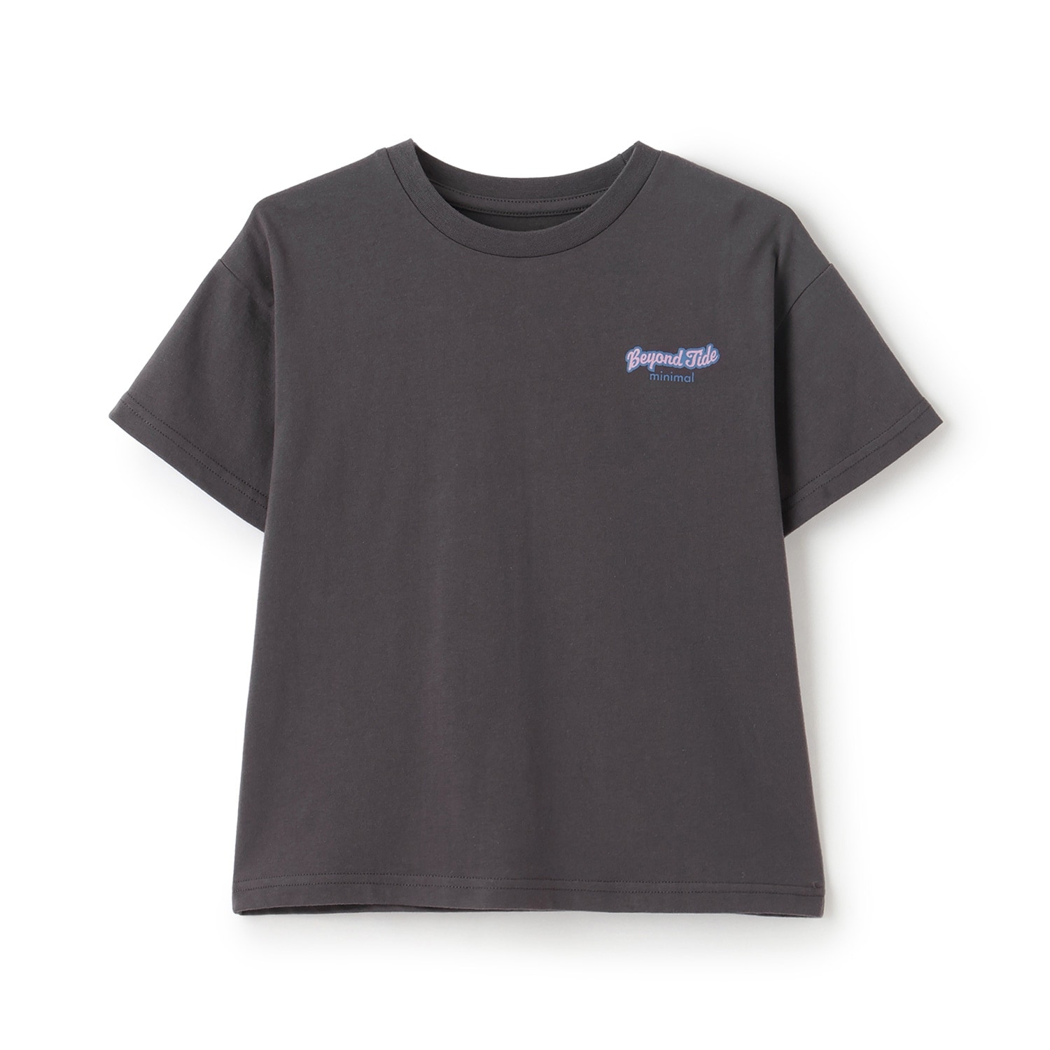 バックワッペンルーズ半袖Tシャツ