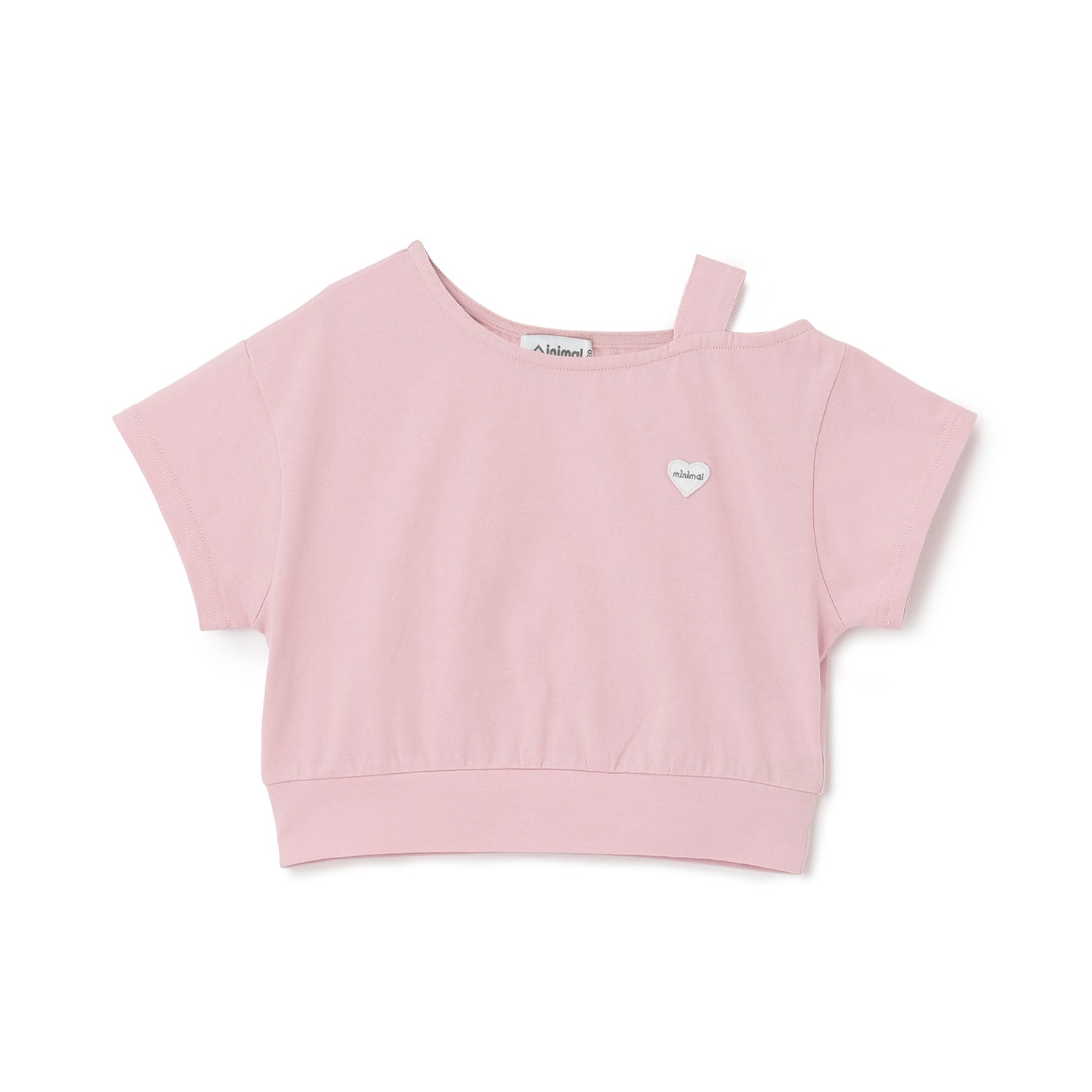 【綿100%】ワンショル半袖ロゴTシャツ