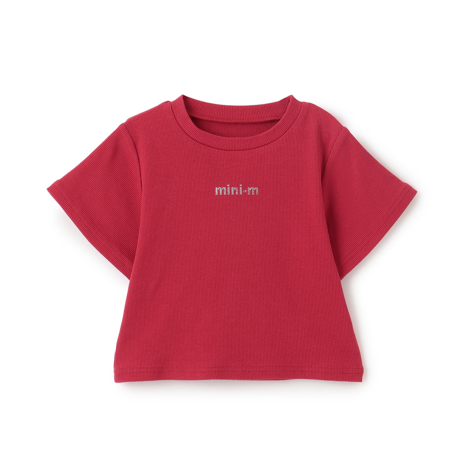 【サラサラプラス】【吸水速乾】テレコ半袖ちびT