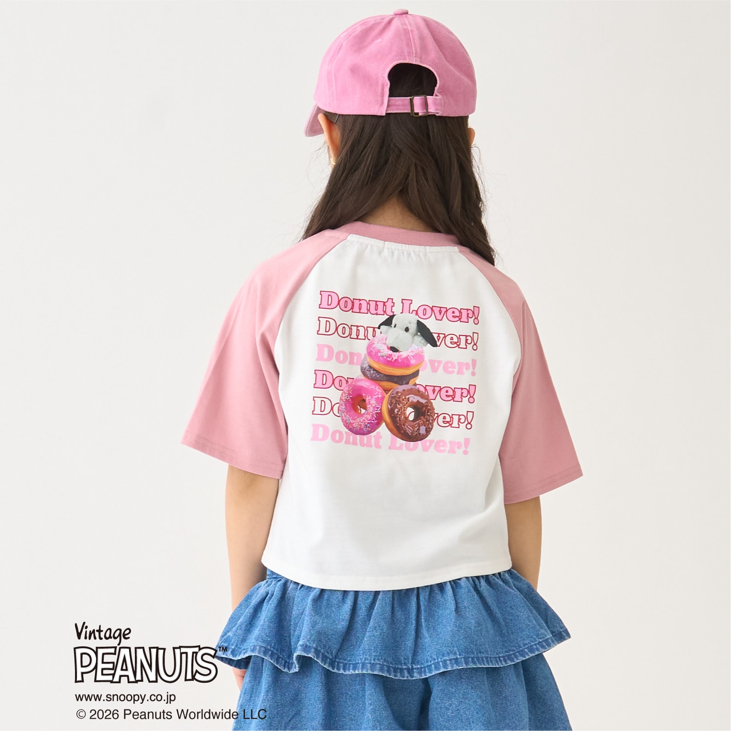 【SNOOPY】ラグランTシャツ