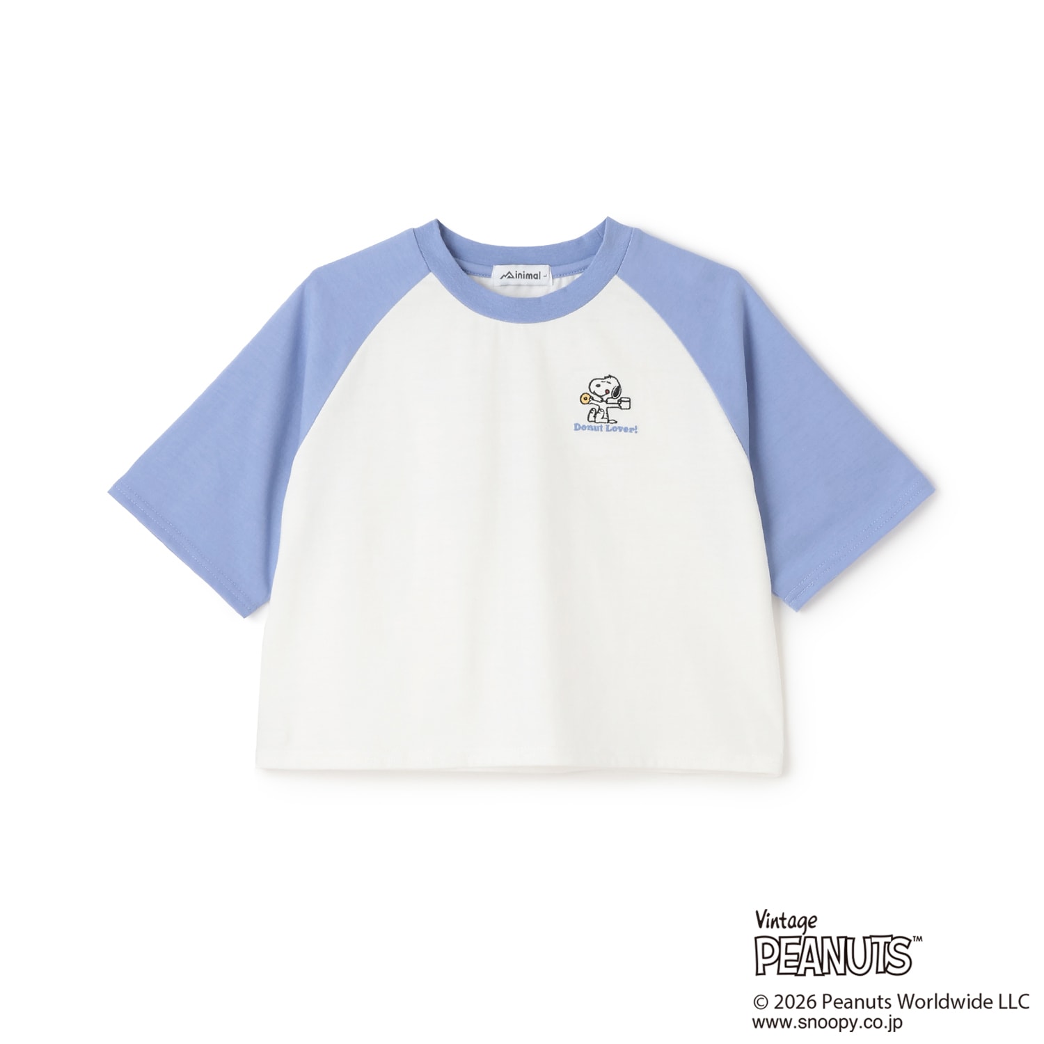 【SNOOPY】ラグランTシャツ